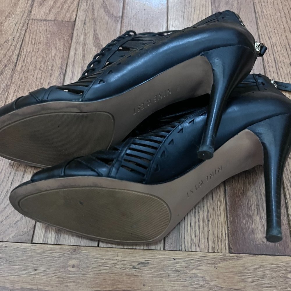 Nine West Open Toe Booties - Picture 3 of 4